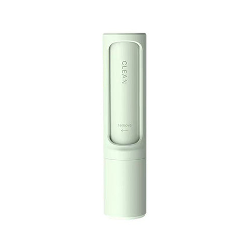 Green WhiskerSweep reusable pet hair roller
